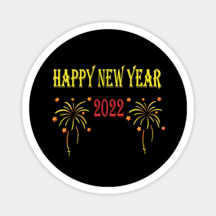 happy new year 2022 Magnet